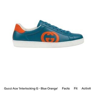 Gucci Ace Interlocking G Authentic Sneakers